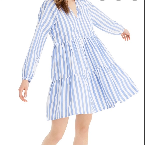 J. Crew Dresses & Skirts - J crew popover tiered dress